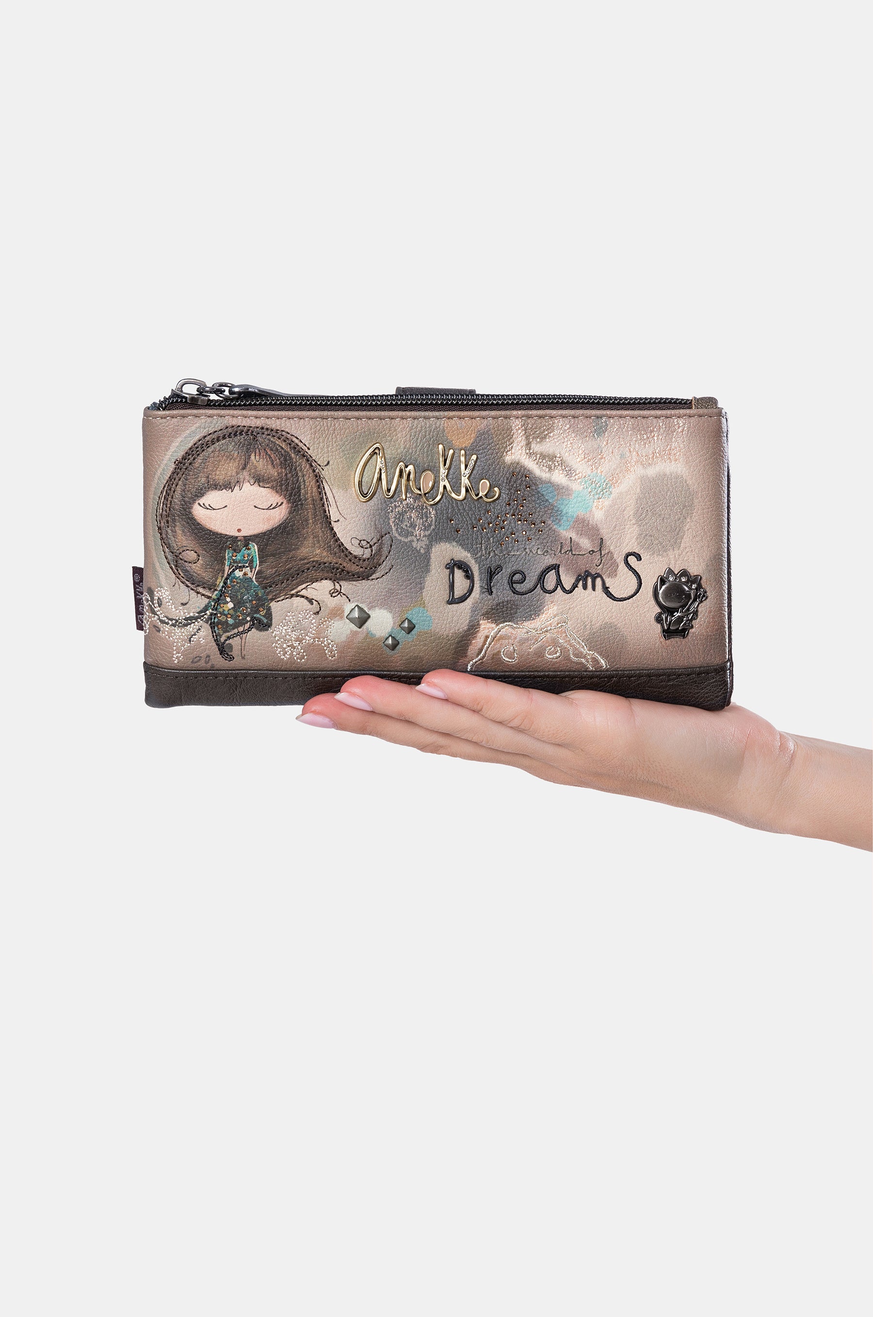 Real flexible large RFID wallet