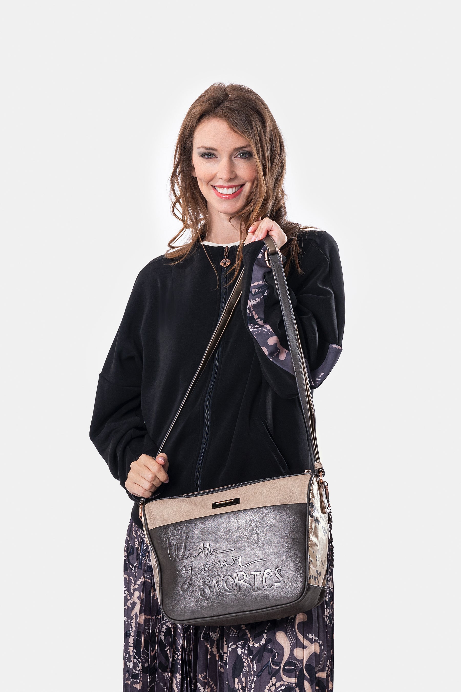 Intentions large crossbody bag