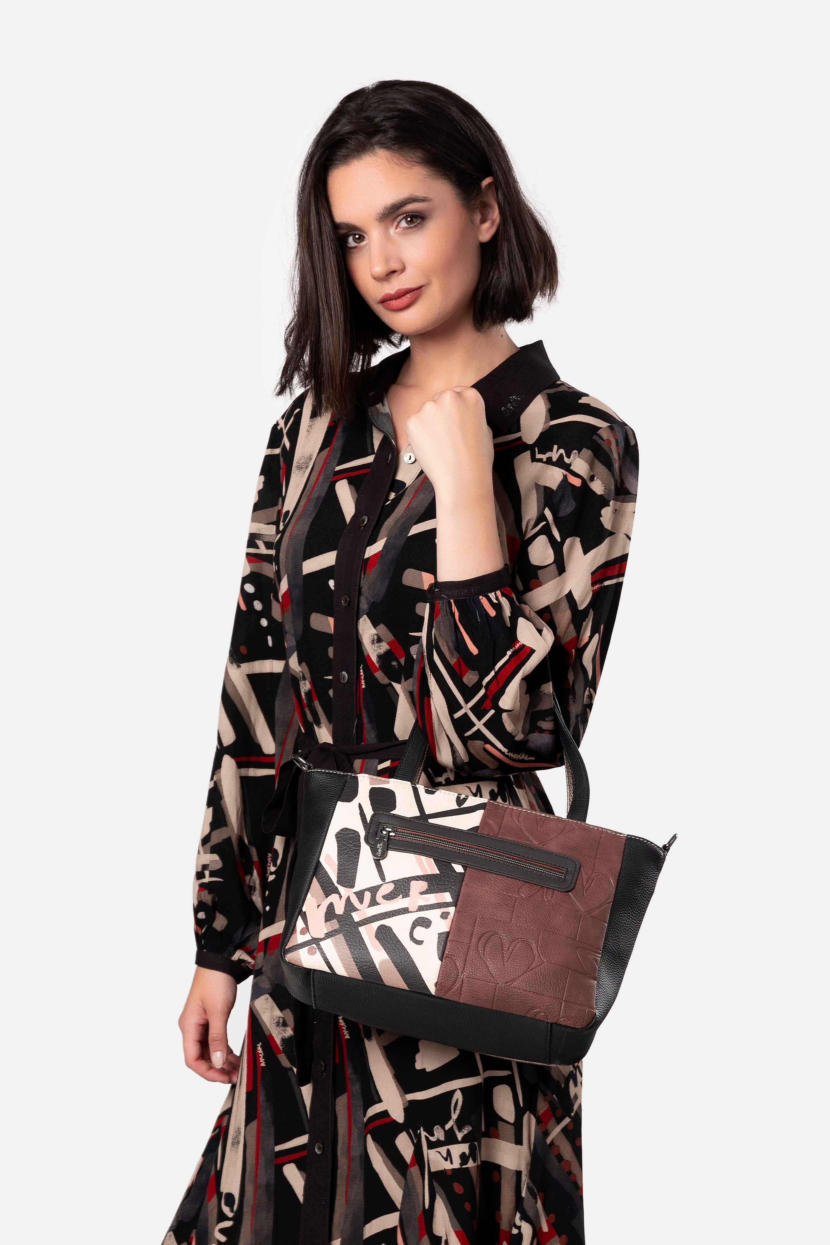 Mademoiselle shoulder bag with shoulder strap