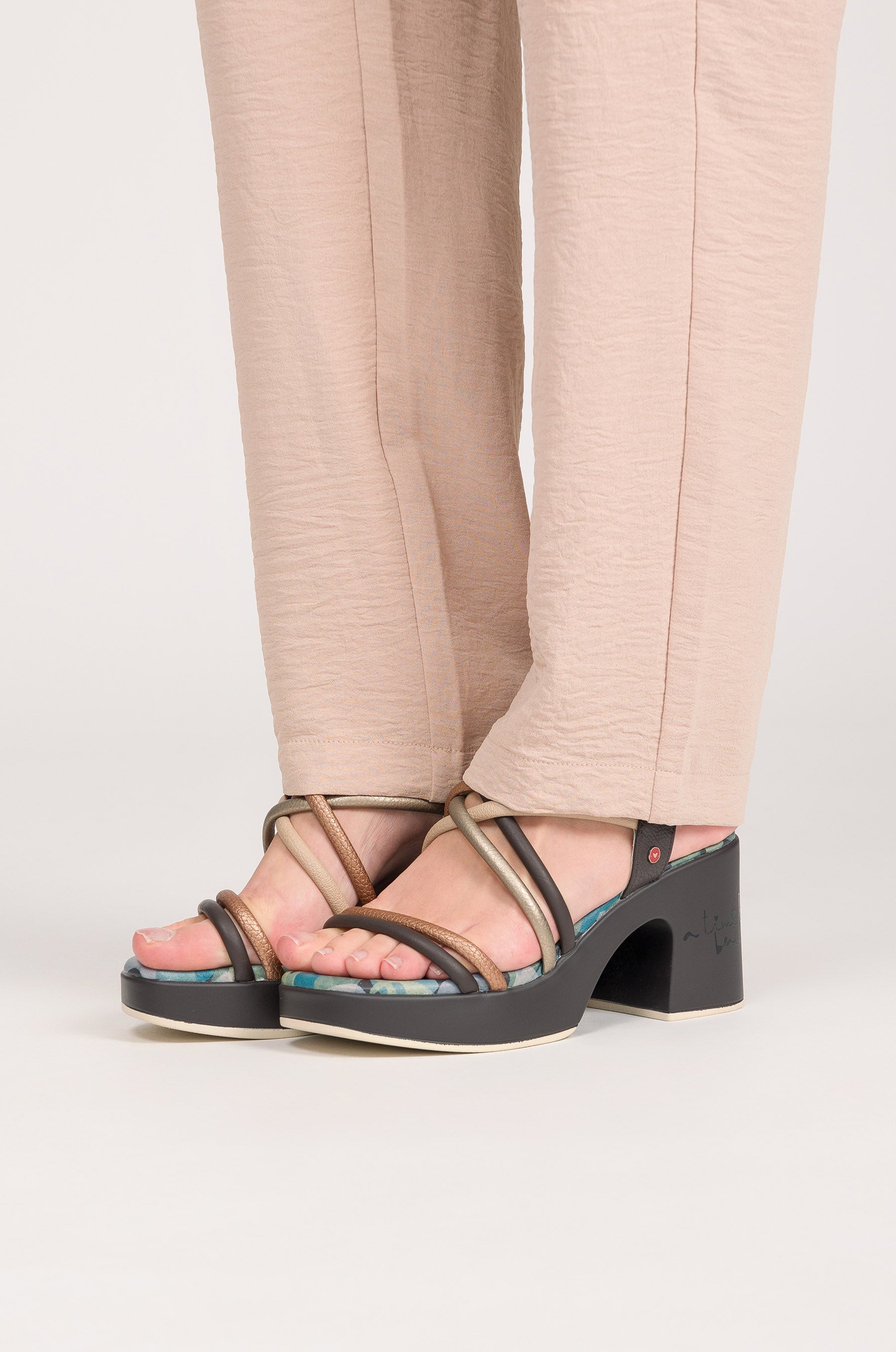 Bloom platform heel sandals