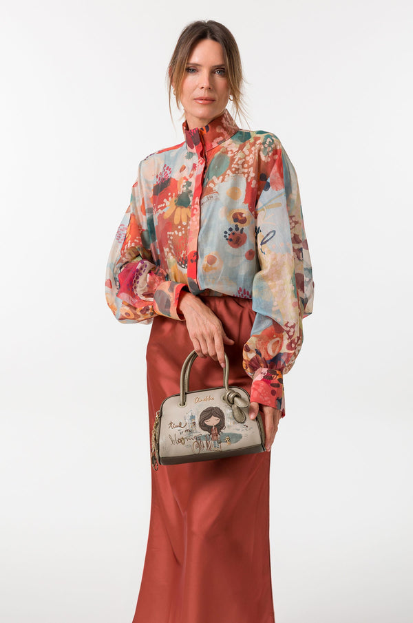 Small short-handle bag Tulip