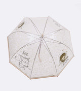 Vinyl umbrella with illustration