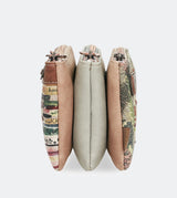 Jungle triple compartment pencil case