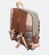 Ixchel School bag with a zip