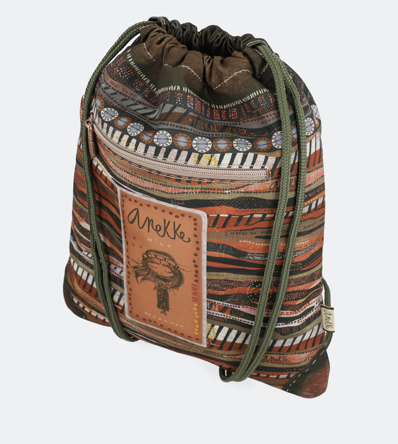 Safari fusion Drawstring backpack