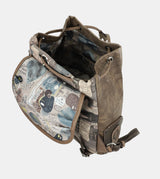 Rune backpack with a front flap