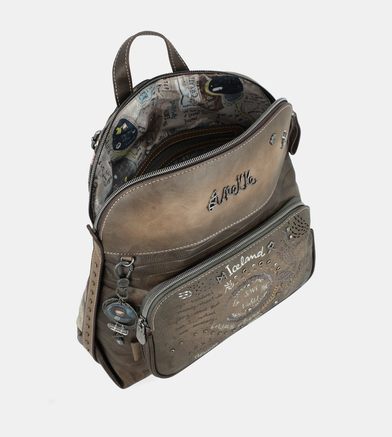 Rune backpack with a front pocket