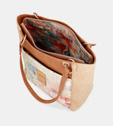 Mediterranean shopper handbag