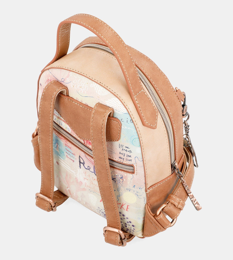 Mediterranean Small travel backpack