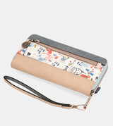 Fun & Music zippered wallet