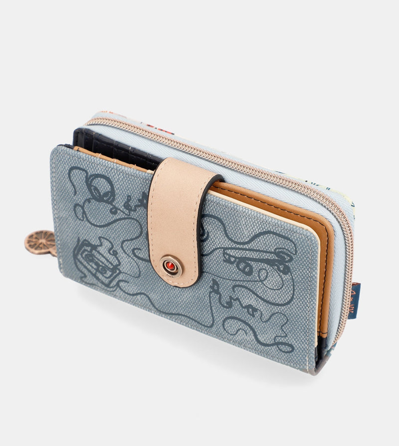 Fun & Music large printed wallet Anekke