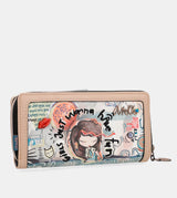 Fun & Music large printed wallet