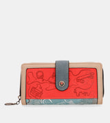 Fun & Music large printed wallet