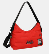 Nature Colors red hobo bag