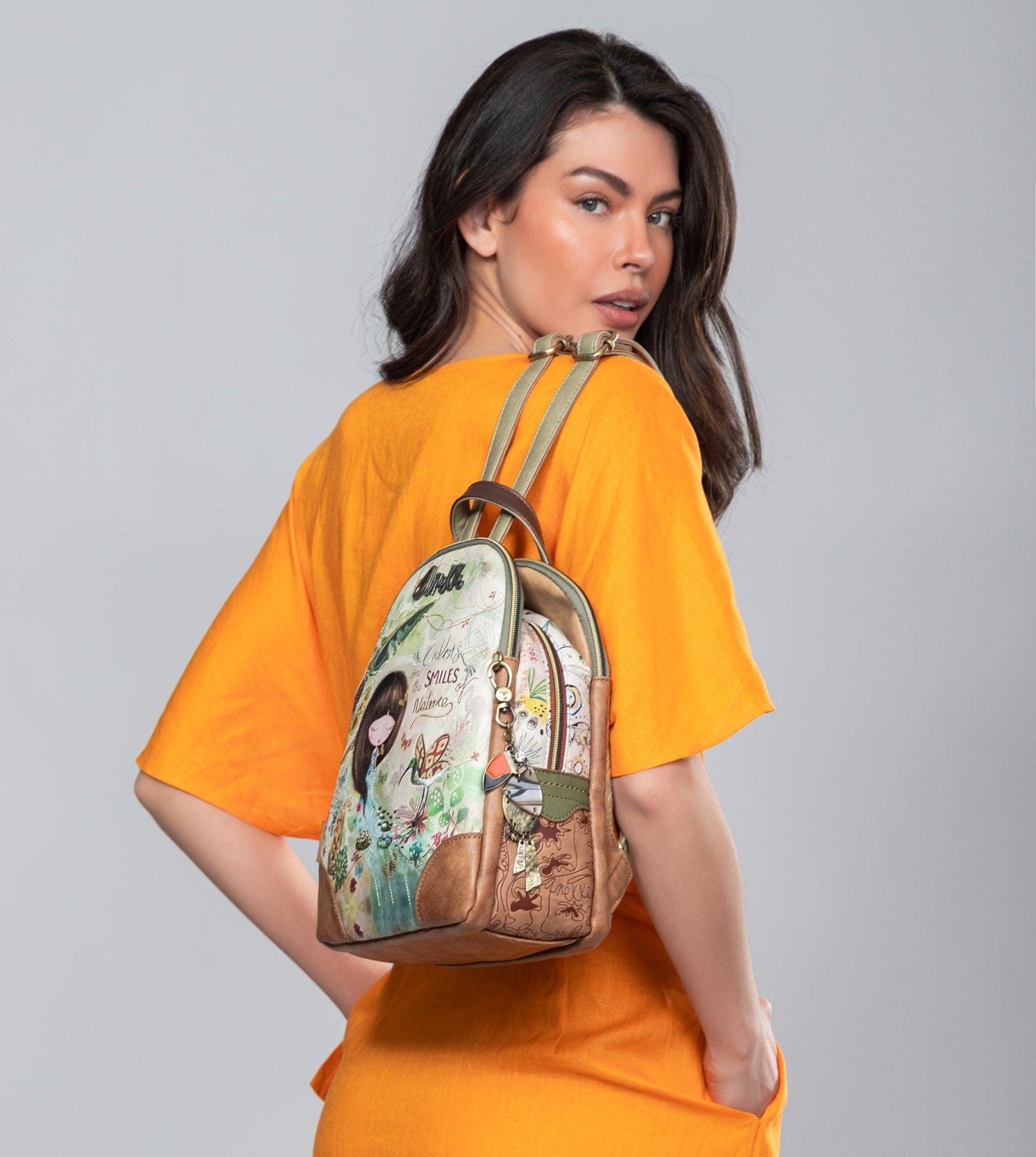 Amazonia triple compartment backpack