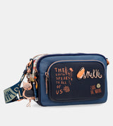 Nature Pachamama navy blue crossbody bag anekke