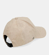 Beige Contemporary Logo Cap