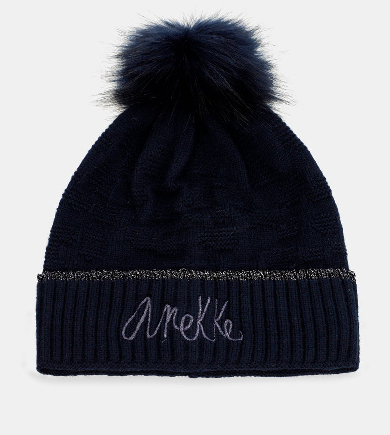 Navy Blue Shodō Wool Hat