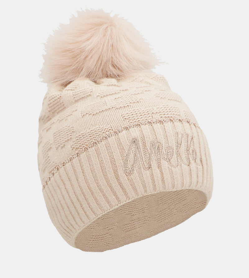 Beige Shodō Wool Hat