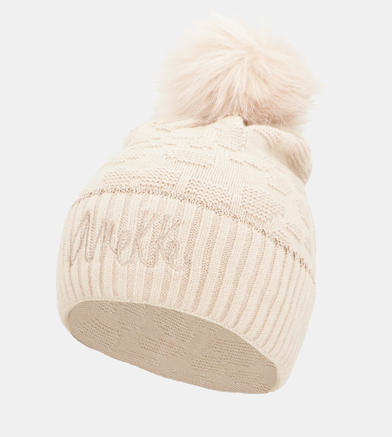 Beige Shodō Wool Hat