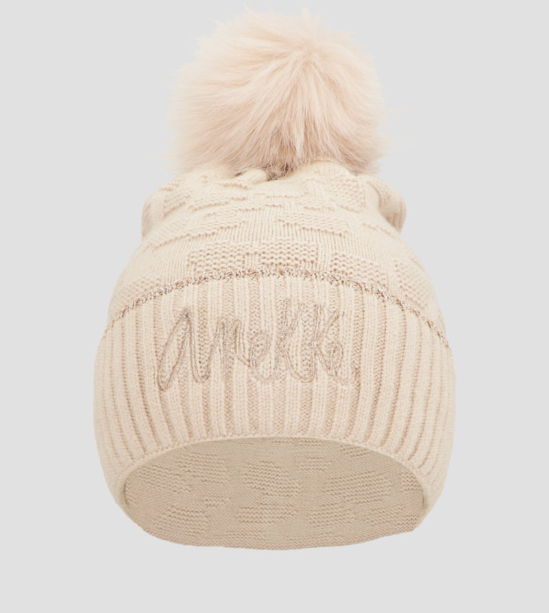 Beige Shodō Wool Hat