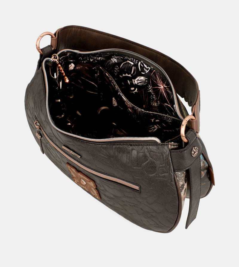 Bolso ovalado con cadena Shōen