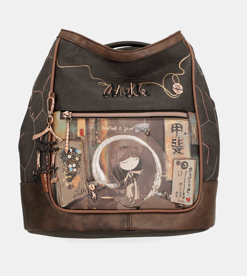 Shōen shoulder bag convertible into a backpack