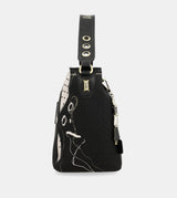 Nature Shodō medium black handbag