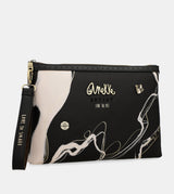 Nature Shodō black clutch bag