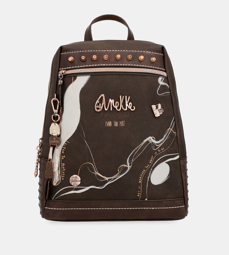 Nature Shodō large brown backpack