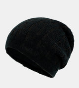 Black Contemporary Wool Hat