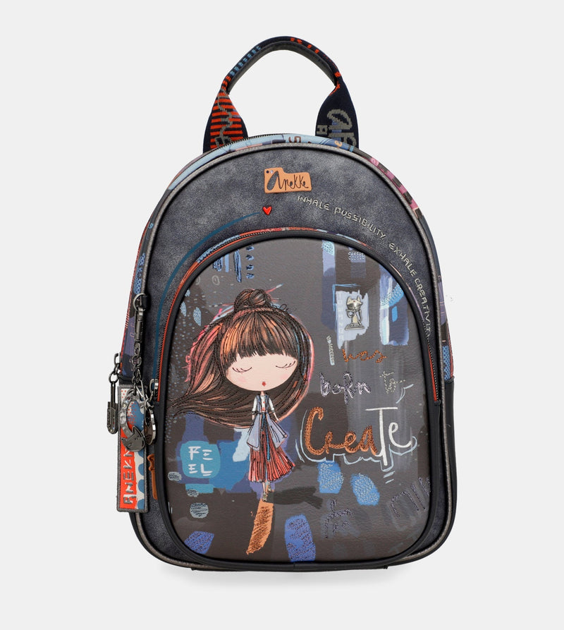 Contemporary medium sized backpack