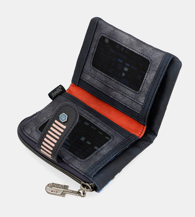 Billetero pequeño RFID flexible Contemporary