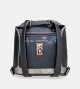 Kyomu shoulder bag convertible into a Kyomu backpack