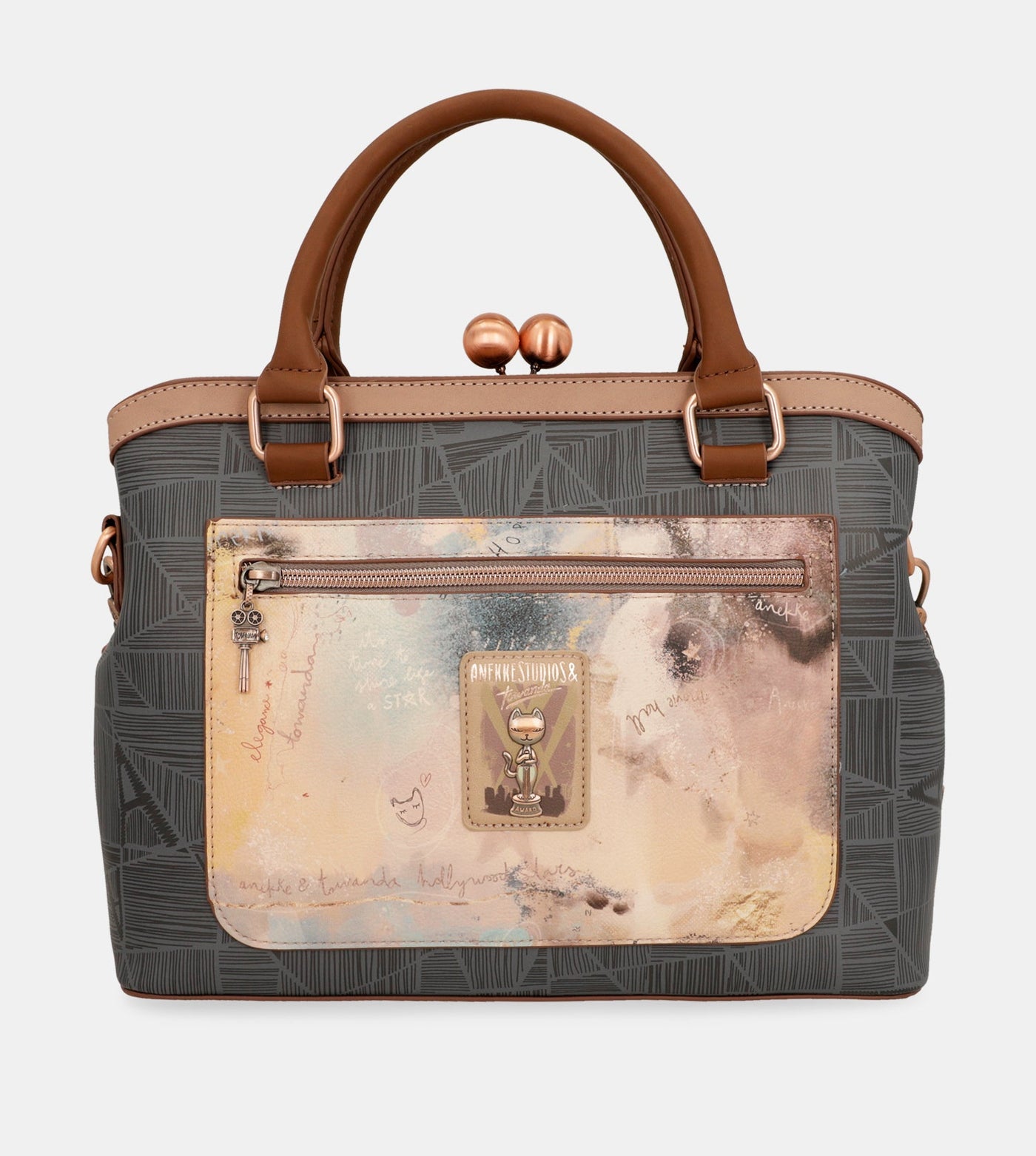 Hollywood kiss clasp bag – Anekke INT