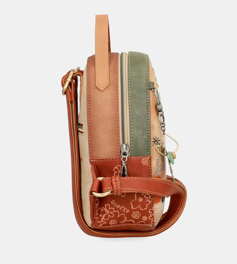Anekke Tote Peace & Love Camel Anekke Tote Peace & Love Camel