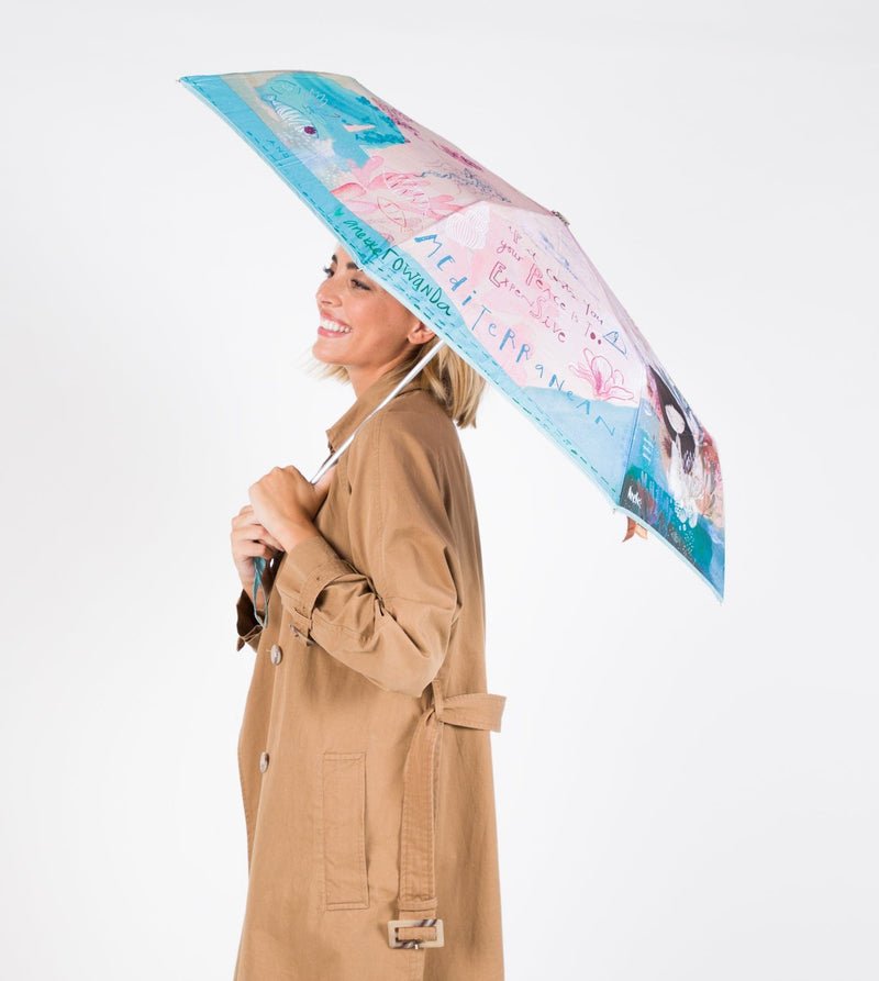 Paraguas plegable manual Mediterranean