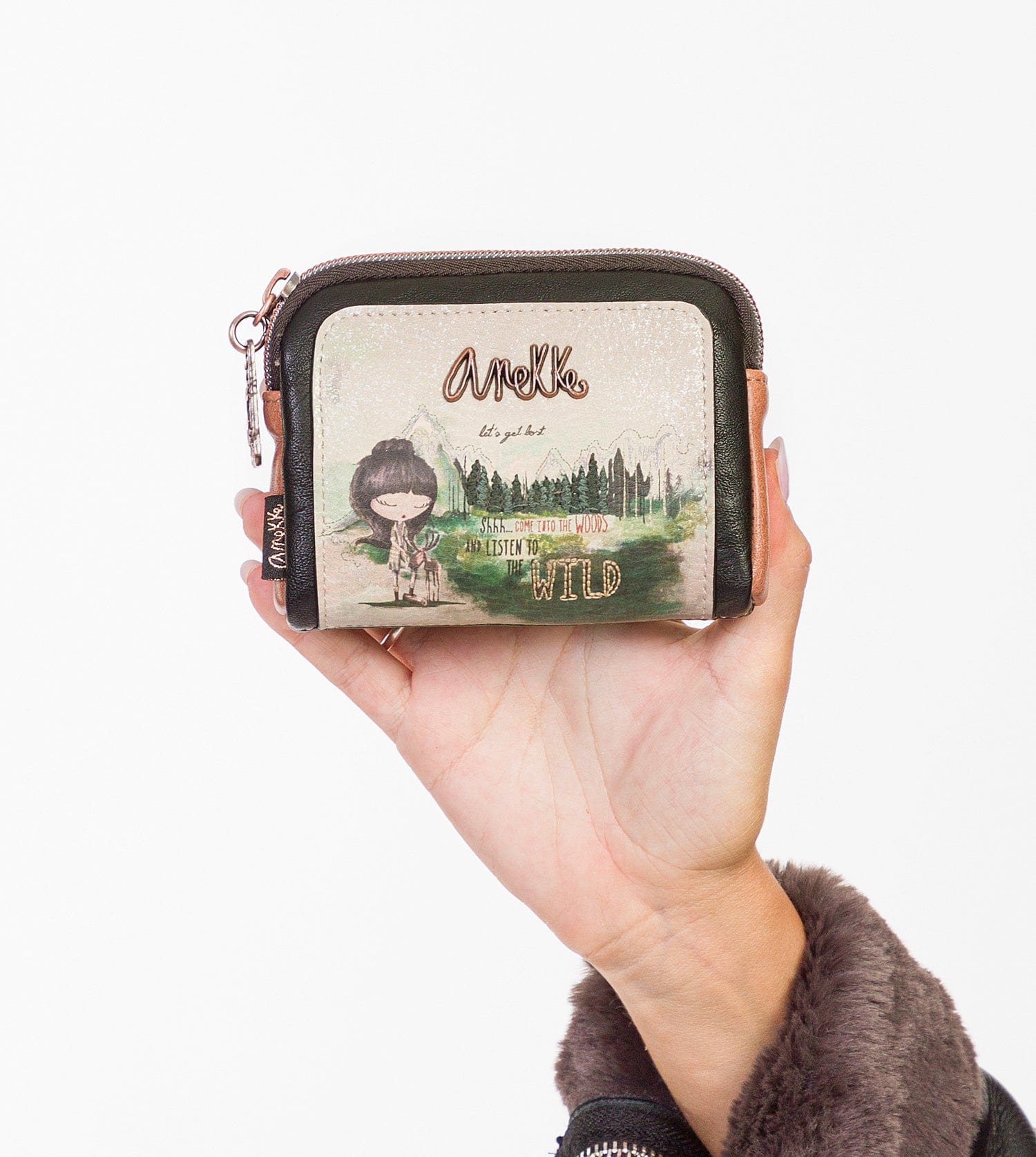 The Forest printed coin purse