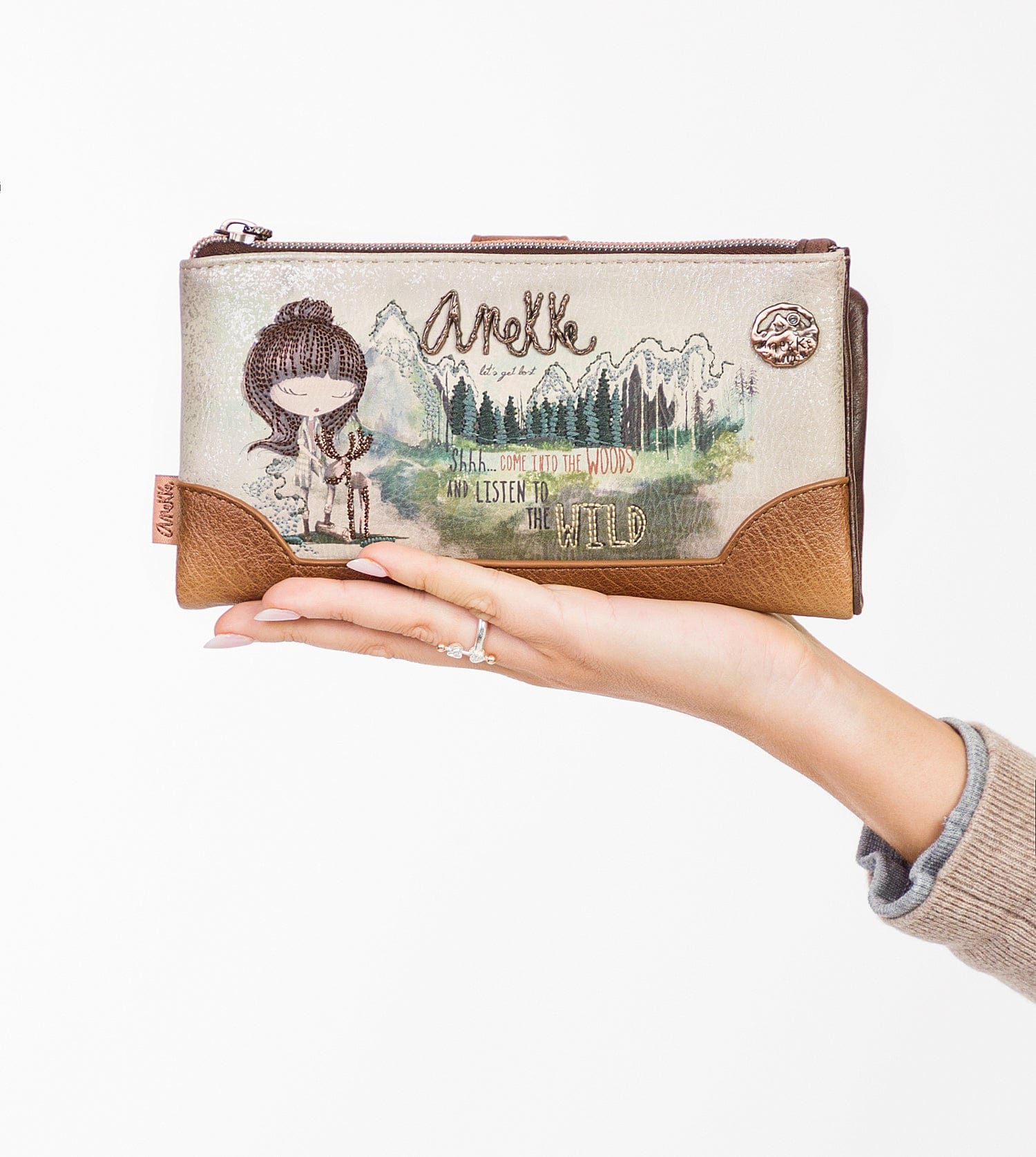 The Forest wallet with card holder flexible material The Forest