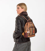 Urban triple compartment backpack