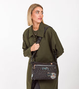 Nature Woods rectangular shoulder bag