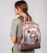 Ixchel School bag with a zip